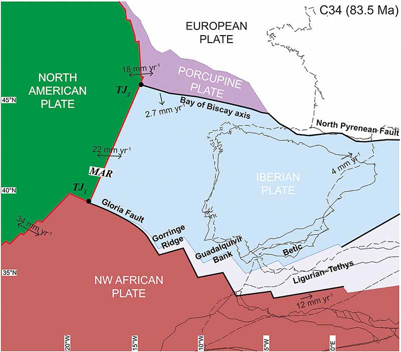 - Evidence of Segmentation in the Iberia–Africa Plate Boundary: A Jurassic Heritage?