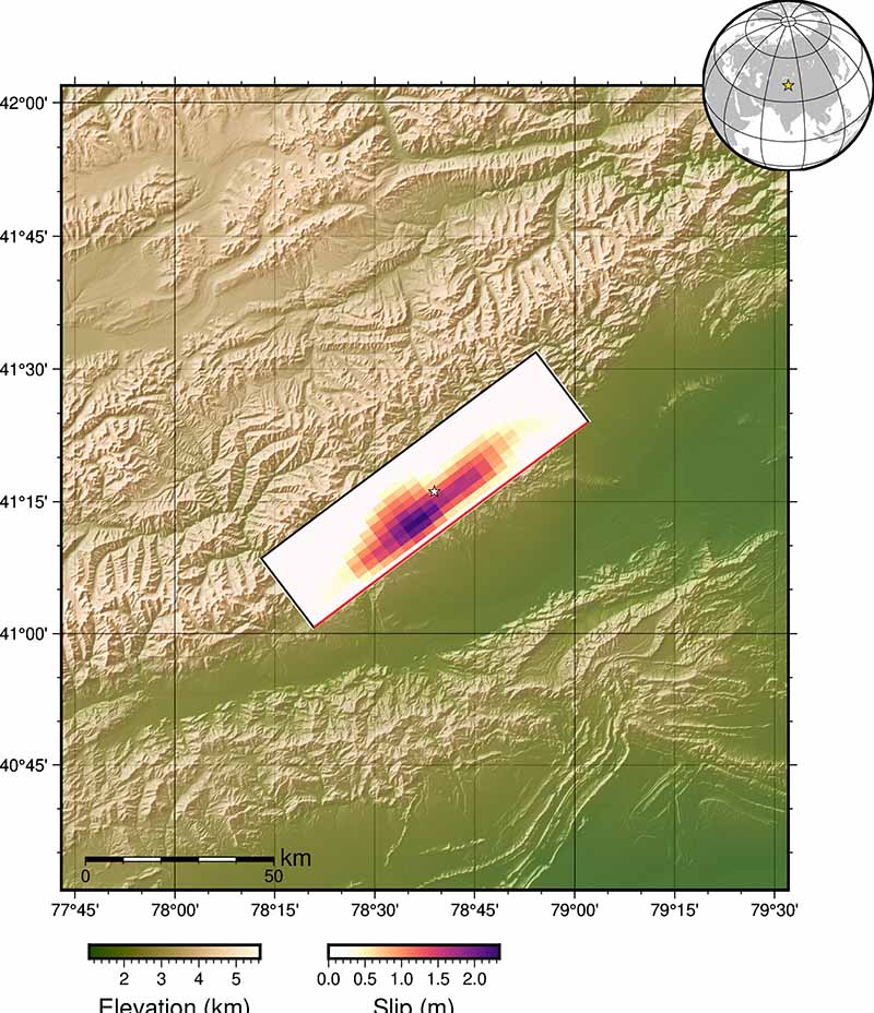 Сильное землетрясение на границе Киргизии и Китая 2024-01-22 18:09:04