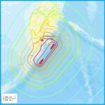 Камчатское землетрясение 30 июля 2025 года M8.8-2025 Карта сотрясений